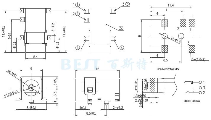 DC插座DC-098